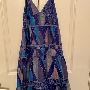 Free People dress of many blues!